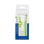 Curaprox CPS 011 prime Start fogköztisztító kefe, világoszöld (5 db CPS 011 + UHS 409 + UHS 470 nyél)